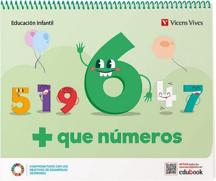 + QUE NUMEROS CUADERNO 6 | 9788468282992