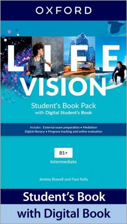 LIFE VISION INTERMEDIATE B1+ SB | 9780194062947