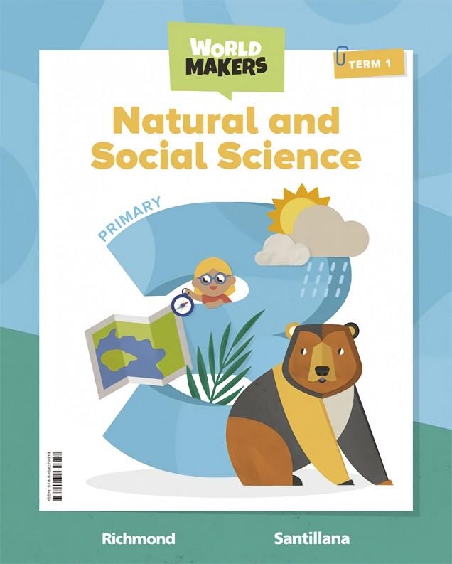 3PRI NAT & SOC SCIENCE STD BOOK WM ED22 | 9788468079318