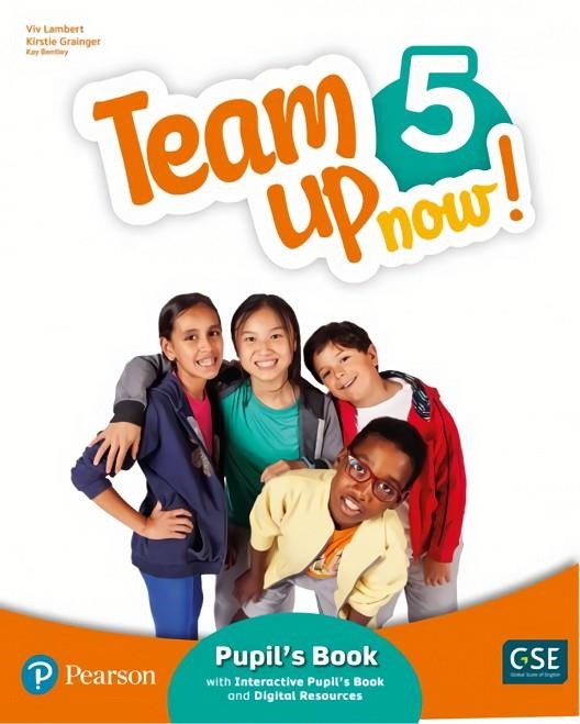 TEAM UP NOW! 5 PUPIL'S BOOK & INTERACTIVE PUPIL'S BOOK AND DIGITALRESOURCES ACCESS CODE | 9788420577135