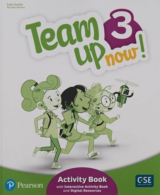 TEAM UP NOW! 3 ACTIVITY BOOK & INTERACTIVE ACTIVITY BOOK AND DIGITALRESOURCES ACCESS CODE | 9788420577036