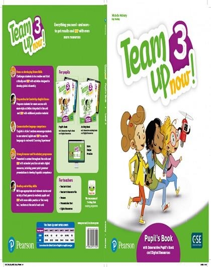 TEAM UP NOW! 3 PUPIL'S BOOK & INTERACTIVE PUPIL'S BOOK AND DIGITALRESOURCES ACCESS CODE | 9788420577029