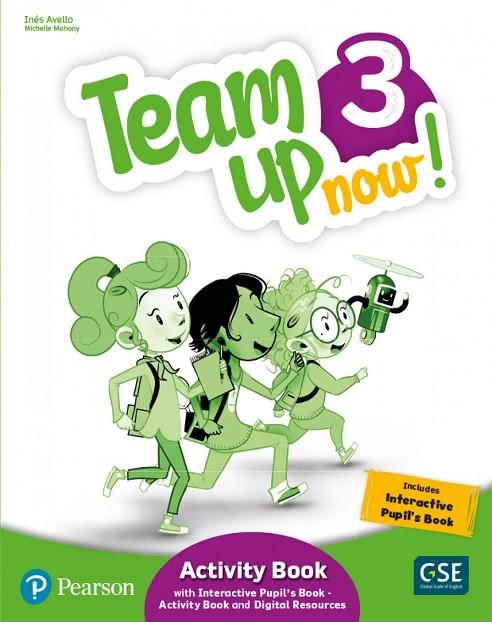 TEAM UP NOW! 3 ACTIVITY BOOK & INTERACTIVE PUPIL´S BOOK-ACTIVITY BOOK ANDIGITAL RESOURCES ACCESS CODE | 9788420577043