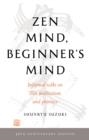 ZEN MIND, BEGINNER'S MIND | 9781611808414 | SHUNRYU SUZUKI