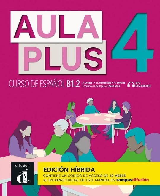 AULA PLUS 4 ED HIBRIDA LIBRO DEL ALUMNO | 9788419236203