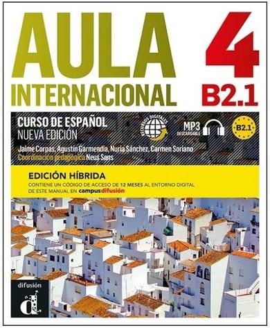 AULA NUEVA EDICION 4 ED HIBRIDA LIBRO DEL ALUMNO+CD | 9788419236234