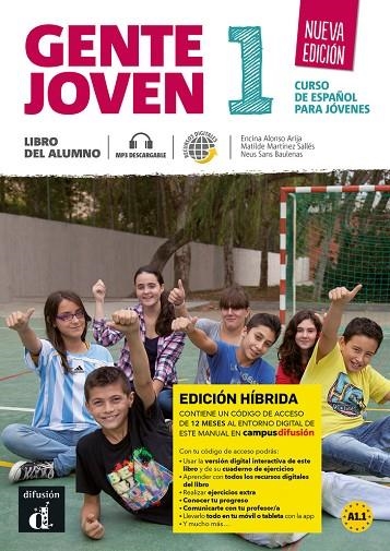 GENTE JOVEN NE 1 ED HIBRIDA LIBRO DEL ALUMNO | 9788419236425