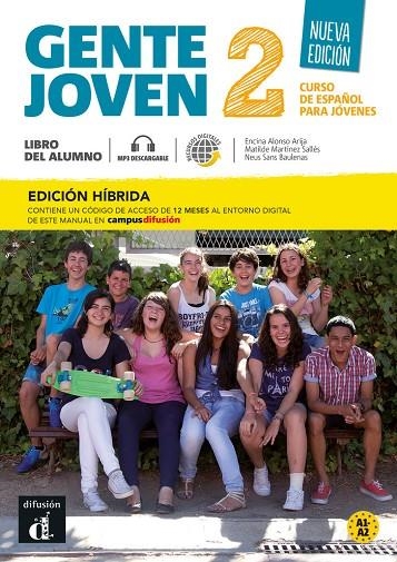 GENTE JOVEN NE 2 ED HIBRIDA LIBRO DEL ALUMNO | 9788419236432