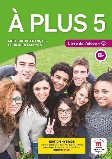 A PLUS 5 ED HYBRIDE LIVRE DE LELEVE | 9788419236838