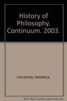 HISTORY OF PHILOSOPHY : ELEVEN-VOLUME SET | 9780826469489 | FREDERICK COPLESTON