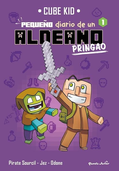 MINECRAFT. PEQUEÑO DIARIO DE UN ALDEANO PRINGAO 1 | 9788408269687