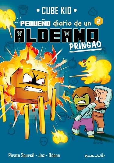 MINECRAFT. PEQUEÑO DIARIO DE UN ALDEANO PRINGAO 2 | 9788408269694