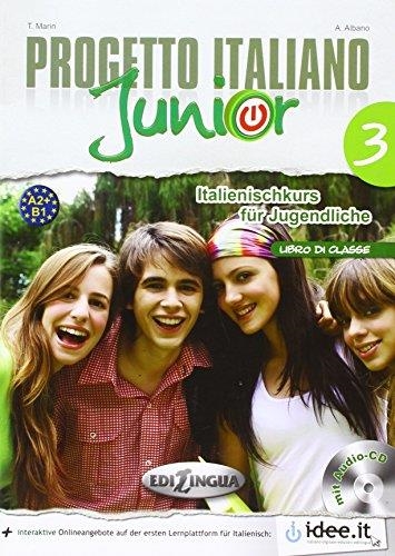 PROGETTO ITALIANO JUNIOR 3 FÜR DEUTSCHSPRACHIGE LERNER
LIBRO DI CLASSE + AUDIO - PP. 120 | 9789606931222