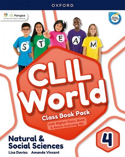 CLIL WORLD NAT&SOC SCIENCE P4 CB | 9780190545000