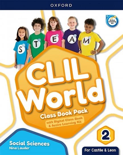 CLIL WORLD SOCIAL SCIENCE P2 CB CYL | 9780190548155