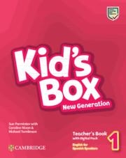 KID'S BOX NEW GENERATION LEVEL 1 TEACHER'S BOOK WITH DIGITAL PACK ENGLISH FOR SPANISH SPEAKERS | 9788413224411