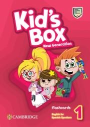 KID'S BOX NEW GENERATION LEVEL 1 FLASHCARDS ENGLISH FOR SPANISH SPEAKERS | 9788413224428