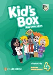 KID'S BOX NEW GENERATION LEVEL 4 FLASHCARDS ENGLISH FOR SPANISH SPEAKERS | 9788413225005