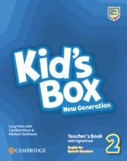 KID'S BOX NEW GENERATION LEVEL 2 TEACHER'S BOOK WITH DIGITAL PACK ENGLISH FOR SPANISH SPEAKERS | 9788413225128