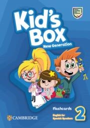 KID'S BOX NEW GENERATION LEVEL 2 FLASHCARDS ENGLISH FOR SPANISH SPEAKERS | 9788413225135