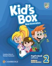 KID'S BOX NEW GENERATION LEVEL 2 PUPIL'S PACK ANDALUSIA EDITION ENGLISH FOR SPANISH SPEAKERS | 9788413225159