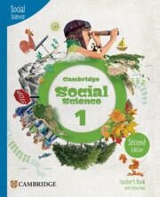 CAMBRIDGE SOCIAL SCIENCE LEVEL 1 TEACHER'S BOOK WITH DIGITAL PACK | 9788413225456