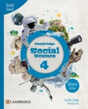 CAMBRIDGE SOCIAL SCIENCE LEVEL 4 TEACHER'S BOOK WITH DIGITAL PACK | 9788413226286