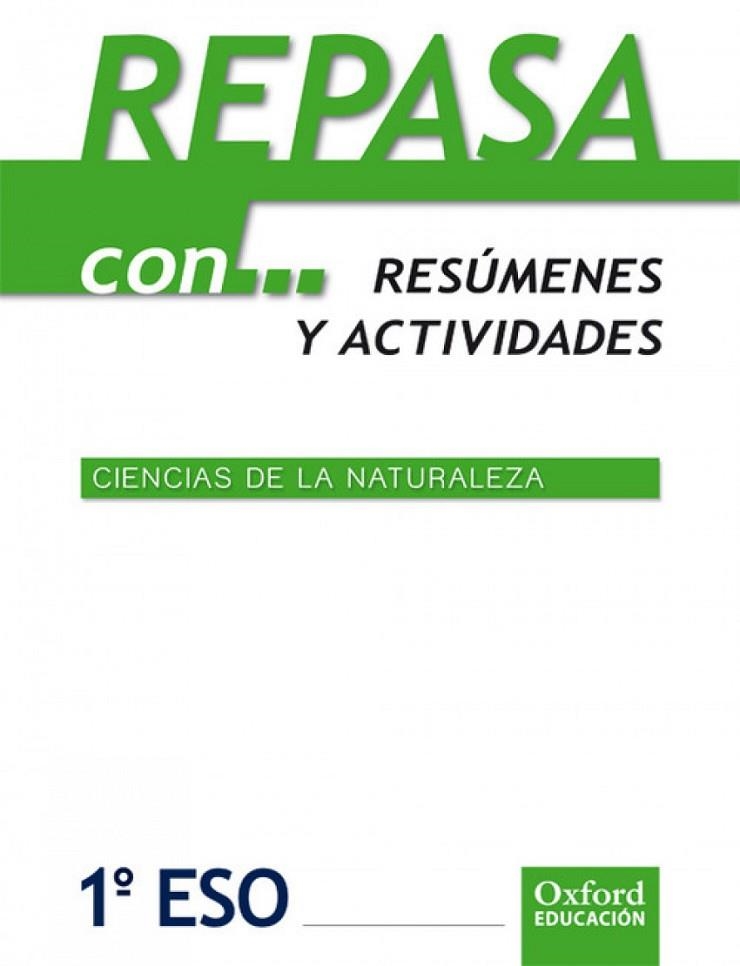 CUADERNO REPASA:NATURALES 1º.ESO ADARVE | 9788467362602