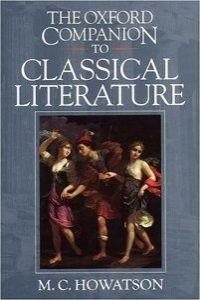 OXFORD COMPANION TO CLASSICAL LITERATURE. | 9780198600817