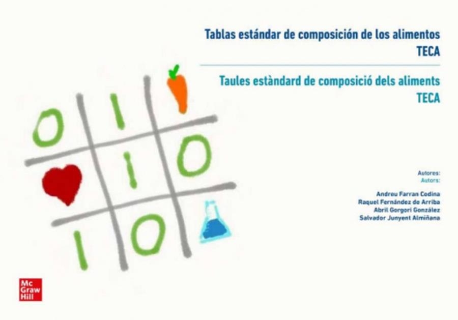 TABLAS ESTANDAR COMPOSICION ALIMENTOS | 9788448634872