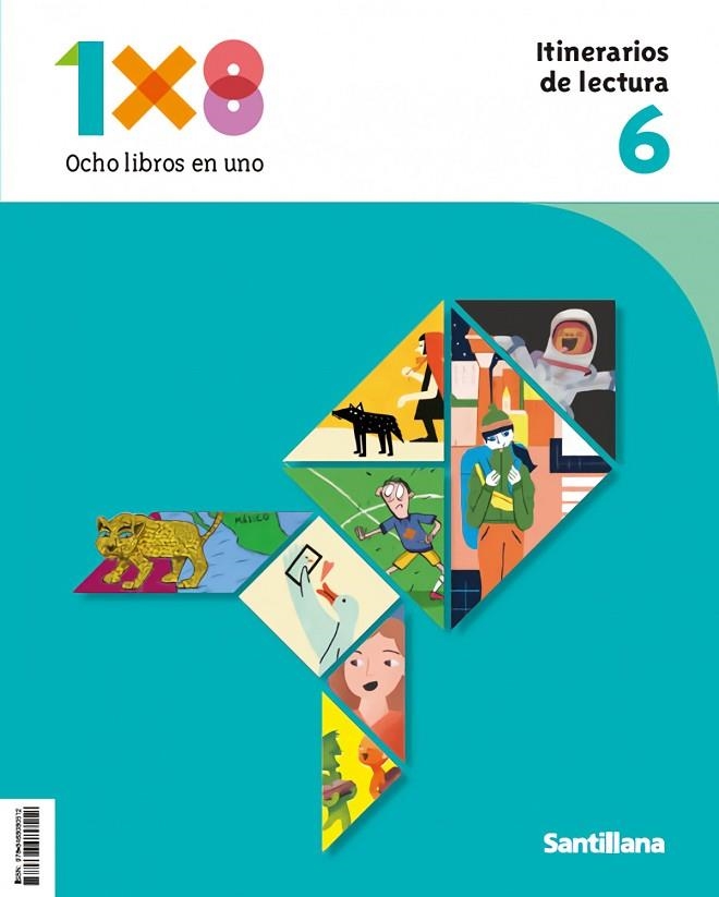 ITINERARIOS DE LECTURA 1X8 6 PRIMARIA | 9788468080512