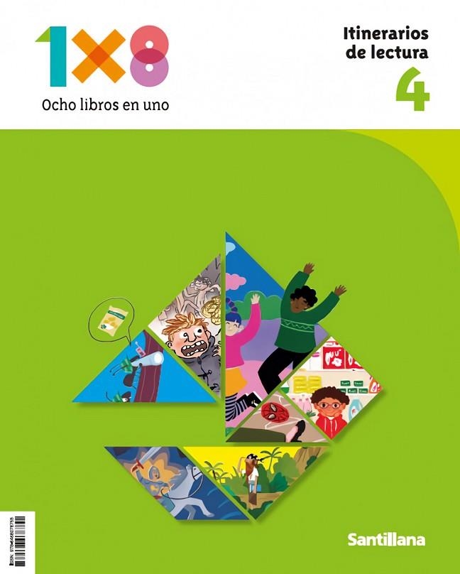 ITINERARIOS DE LECTURA 1X8 4 PRIMARIA | 9788468078755