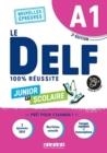 100% DELF JUNIOR SCOLAIRE A1 LIVRE+APP ED22 | 9782278104345