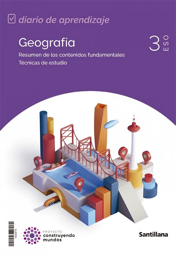 3ESO GEOGRAFIA MEC CONSTRUYENDO MUNDOS SANTILLANA | 9788468049823