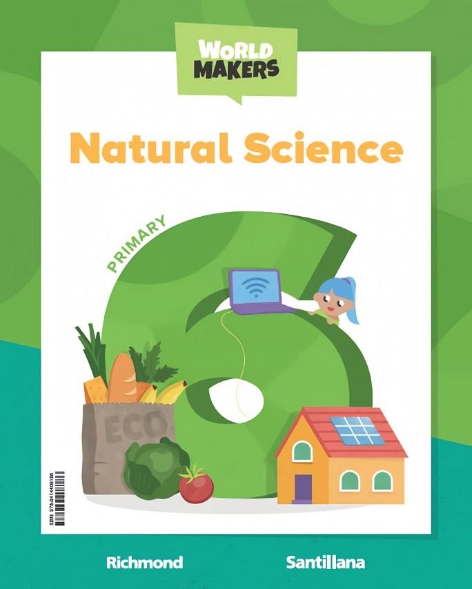 6PRI NATURAL SCIENCE STD BOOK WM ED23 | 9788414408186