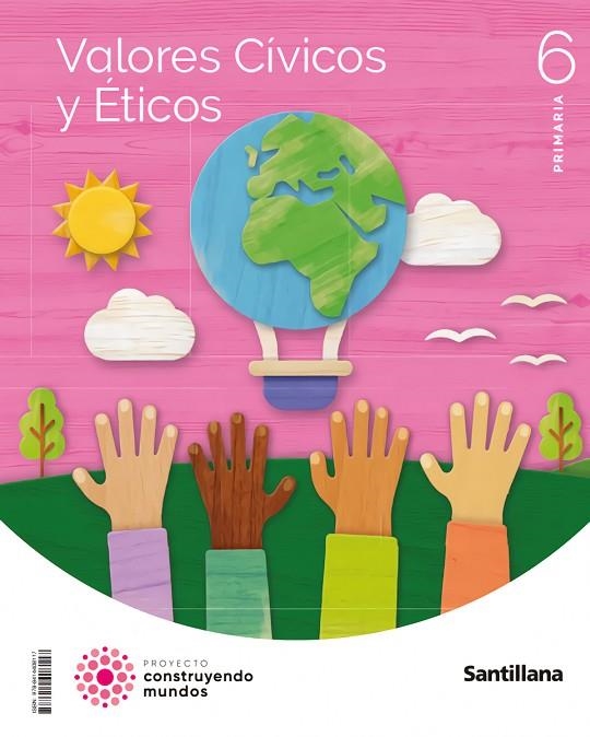 Educación en valores cívic 6Prm CM cast | 9788414408117