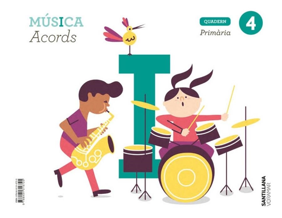 QUADERN MUSICA ACORDS 4 PRIMARIA | 9788491316725