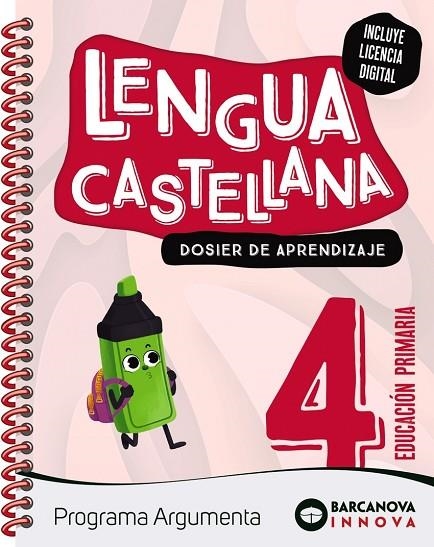 ARGUMENTA 4. LENGUA CASTELLANA. DOSIER | 9788448960476