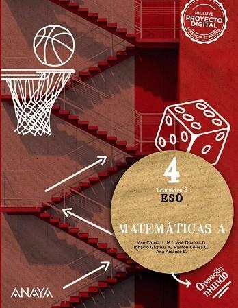 MATEMÁTICAS A 4 | 9788414325513