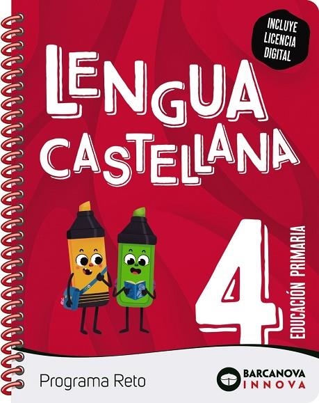 RETO 4. LENGUA CASTELLANA | 9788448960483