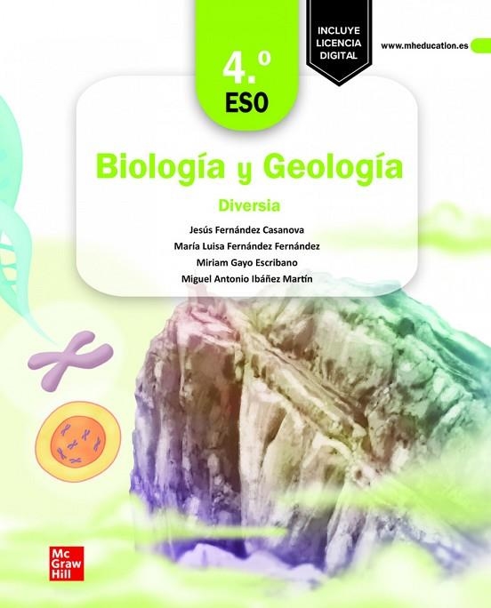 BIOLOGIA GEOLOGIA 4ESO DIVERSIA LOMLOE | 9788448639259