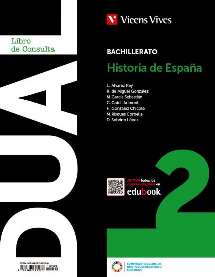 HISTORIA ESPAÑA LIBRO+CUAD+DIG DUAL | 9788468298276