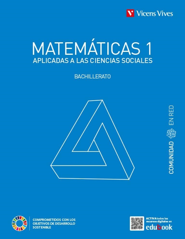 MATEMATICAS APLICADAS 1BACH COMUNID RED | 9788468286266