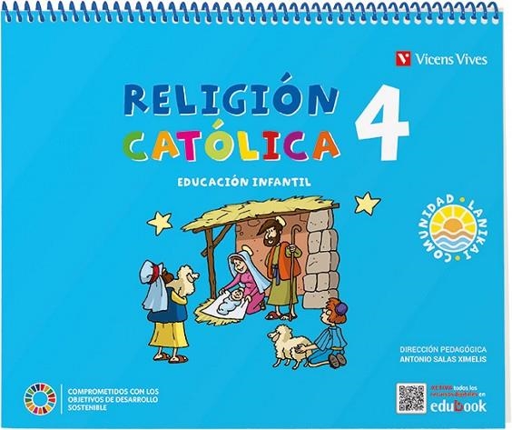 LANIKAI 4AÑOS RELIGION EN COMUNIDAD | 9788468283043