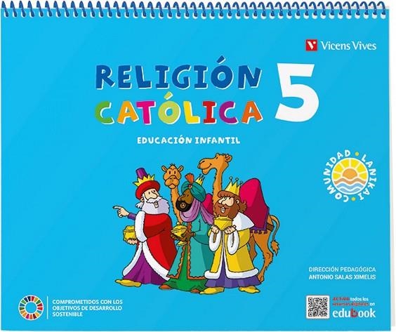 LANIKAI 5AÑOS RELIGION EN COMUNIDAD | 9788468283050