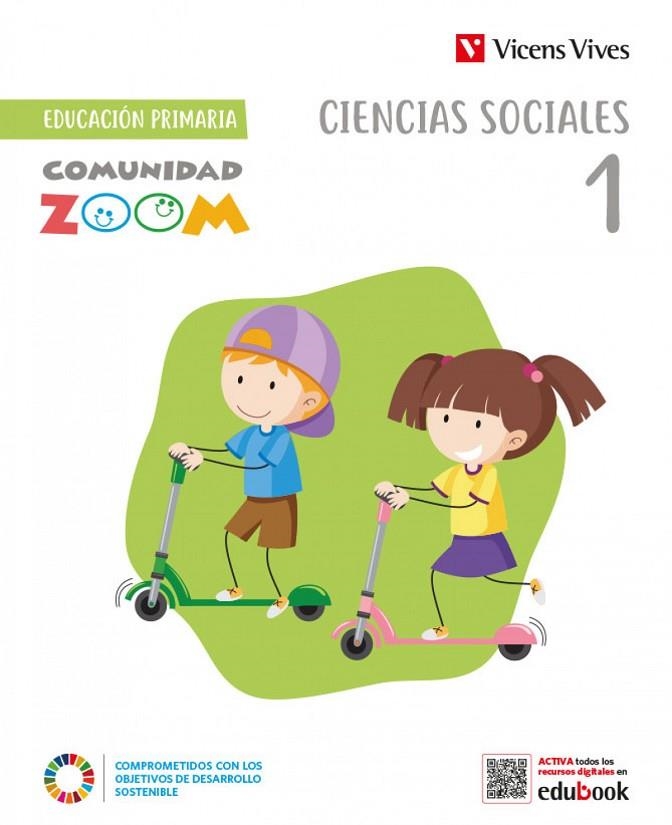 CIENCIAS SOCIALES 1PRIM+ACT BIENV ZOOM | 9788468285276