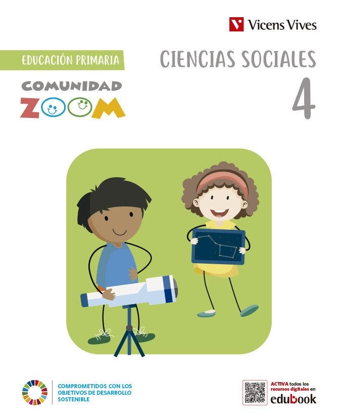 CIENCIAS SOCIALES 4PRIM COMUNIDAD ZOOM | 9788468291918