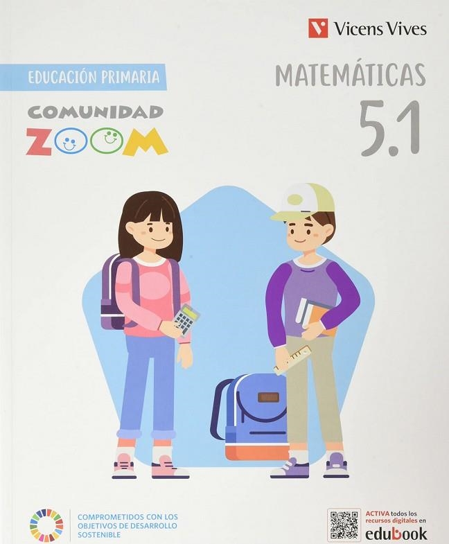 MATEMATICAS 5PRIM TRIM ZOOM | 9788468282848