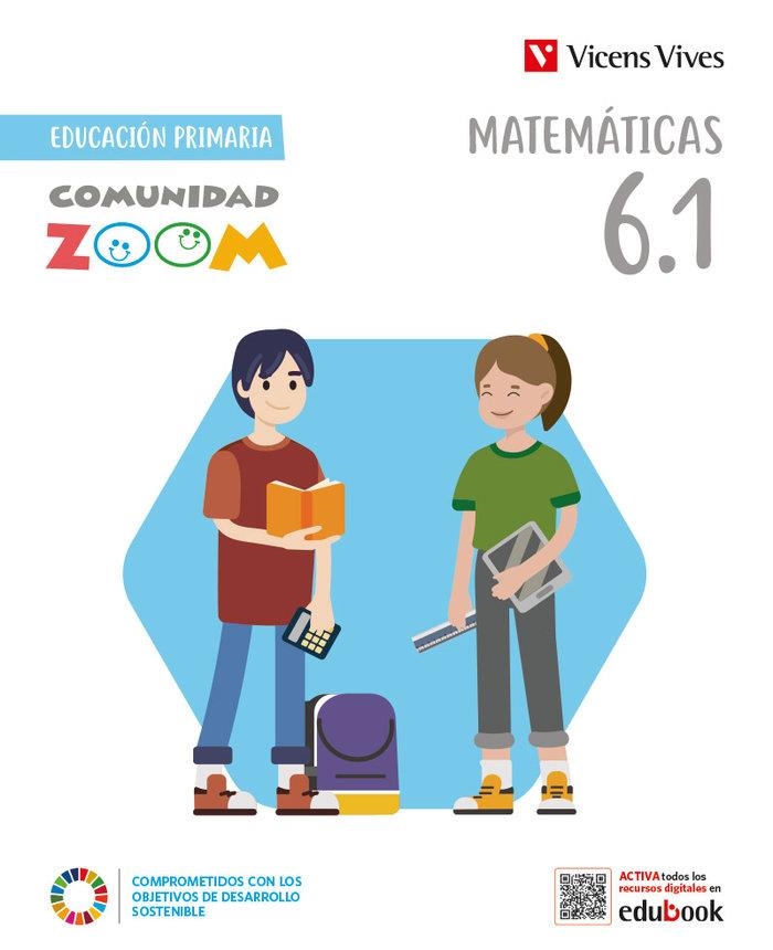 MATEMATICAS 6PRIM TRIM COMUNIDAD ZOOM | 9788468291864