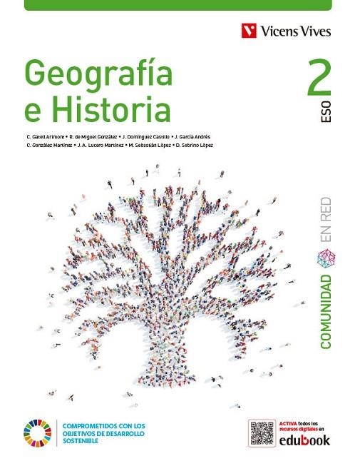 GEOGRAFIA HISTORIA 2ESO CUAD RED | 9788468293660